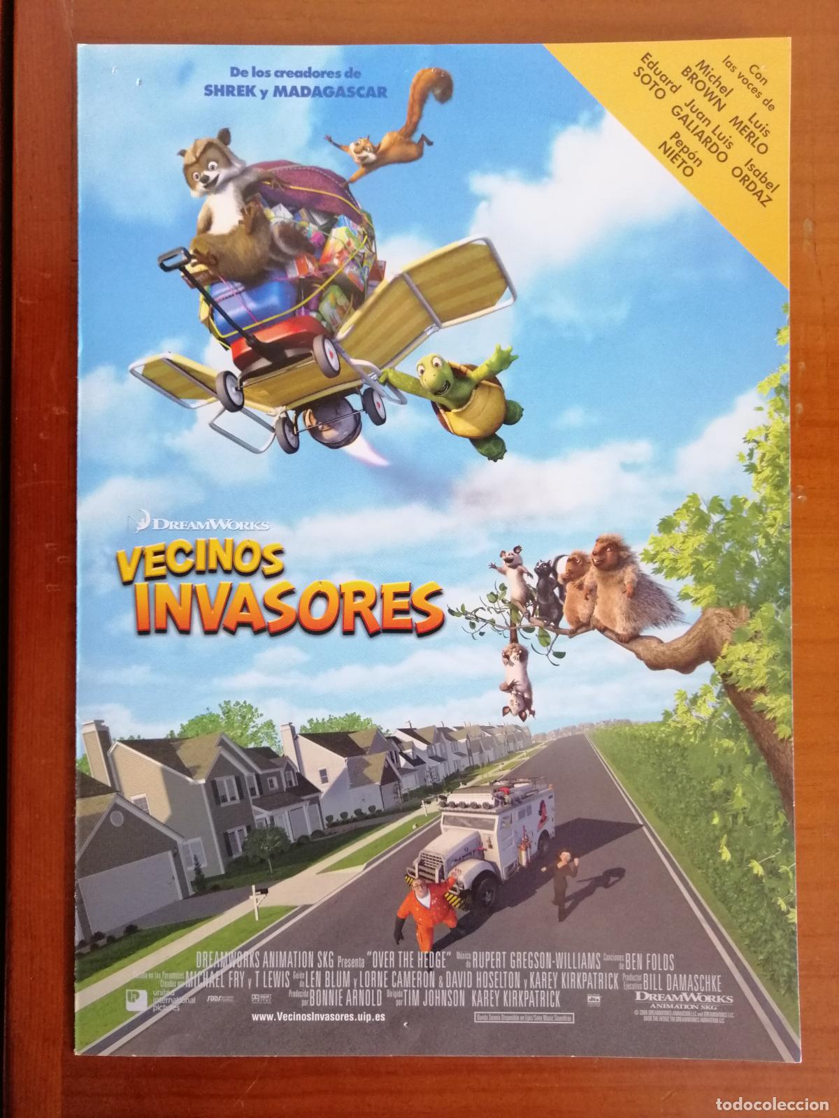 Cine: G11272 VECINOS INVASORES-DOBLE-DIBUJOS ANIMADOS