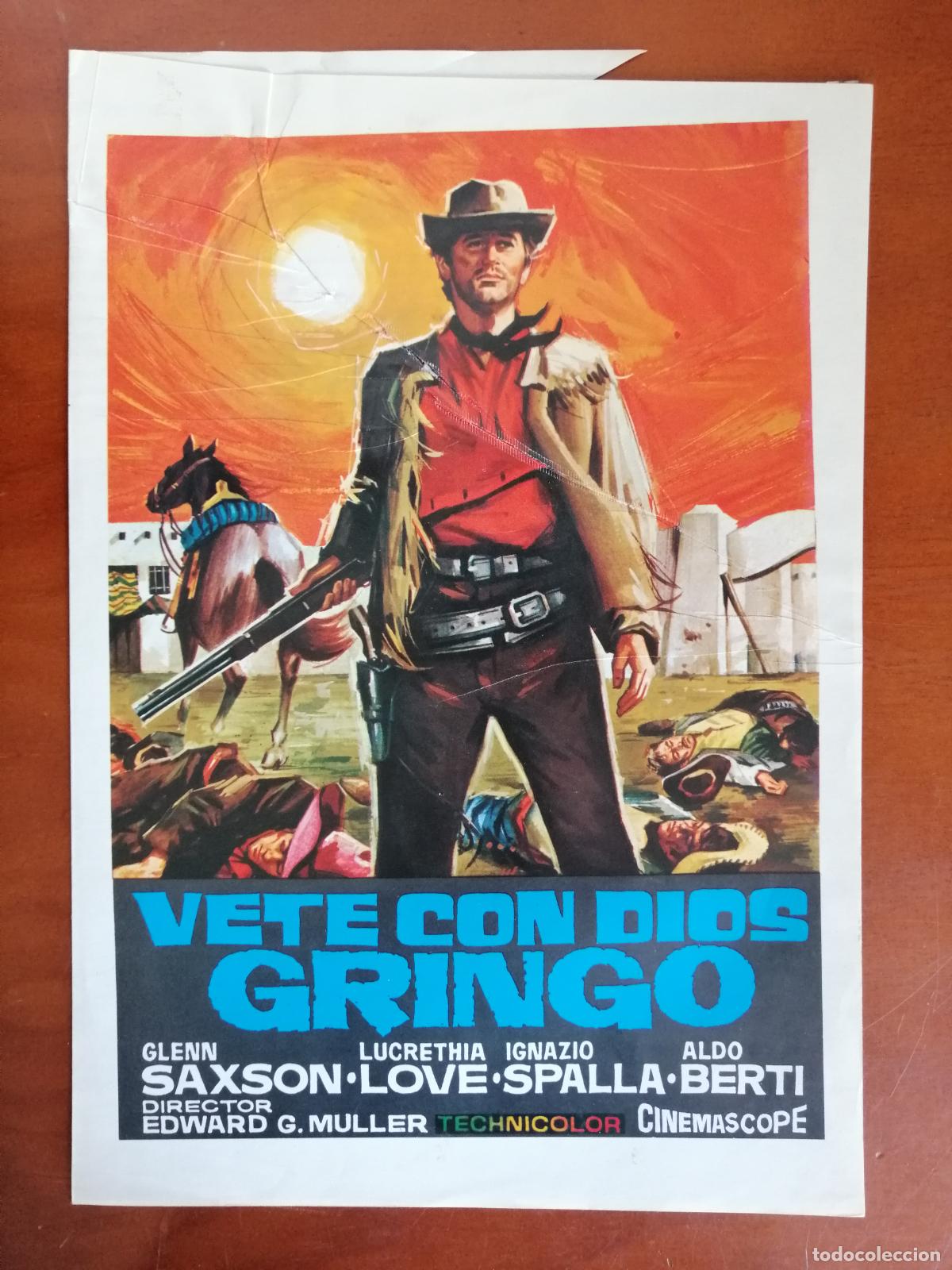 Cine: G11313 VETE CON DIOS GRINGO-DOBLE