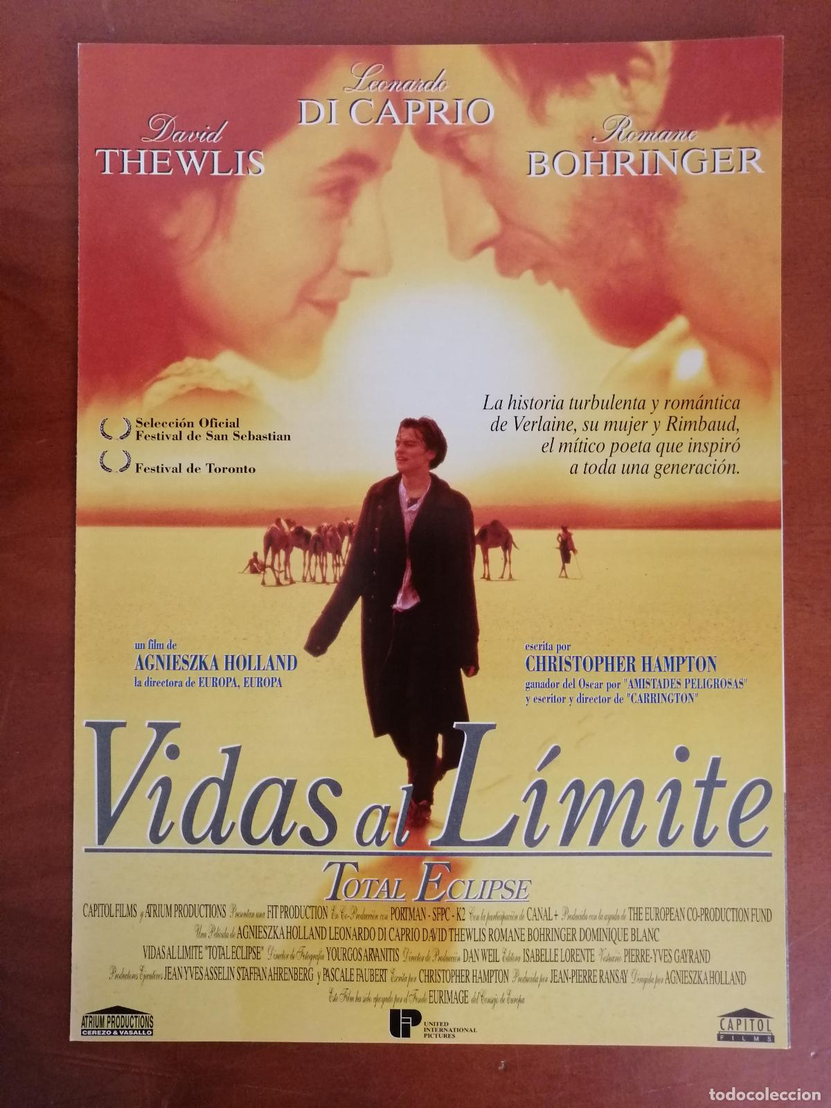 Cine: G11343 VIDAS AL LIMITE (TOTAL ECLIPSE)-DOBLE
