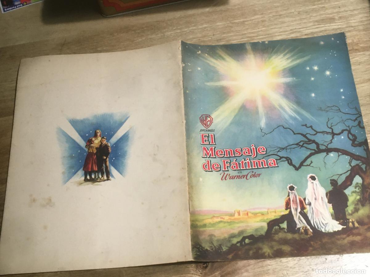 Cinema: el mensaje de fatima guia publicitaria original estreno