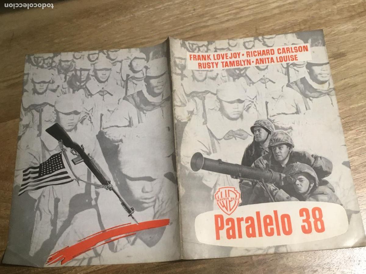 Cinema: paralelo 38 guia publicitaria original estreno