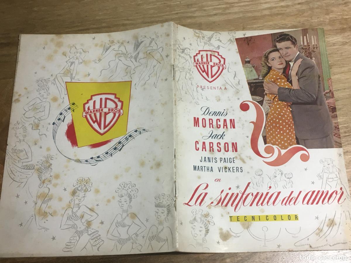 Cinema: la sinfonia del amor guia publicitaria original estreno