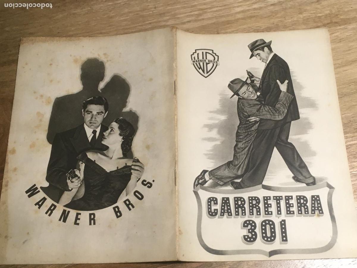 Cinema: carretera 301 guia publicitaria original estreno