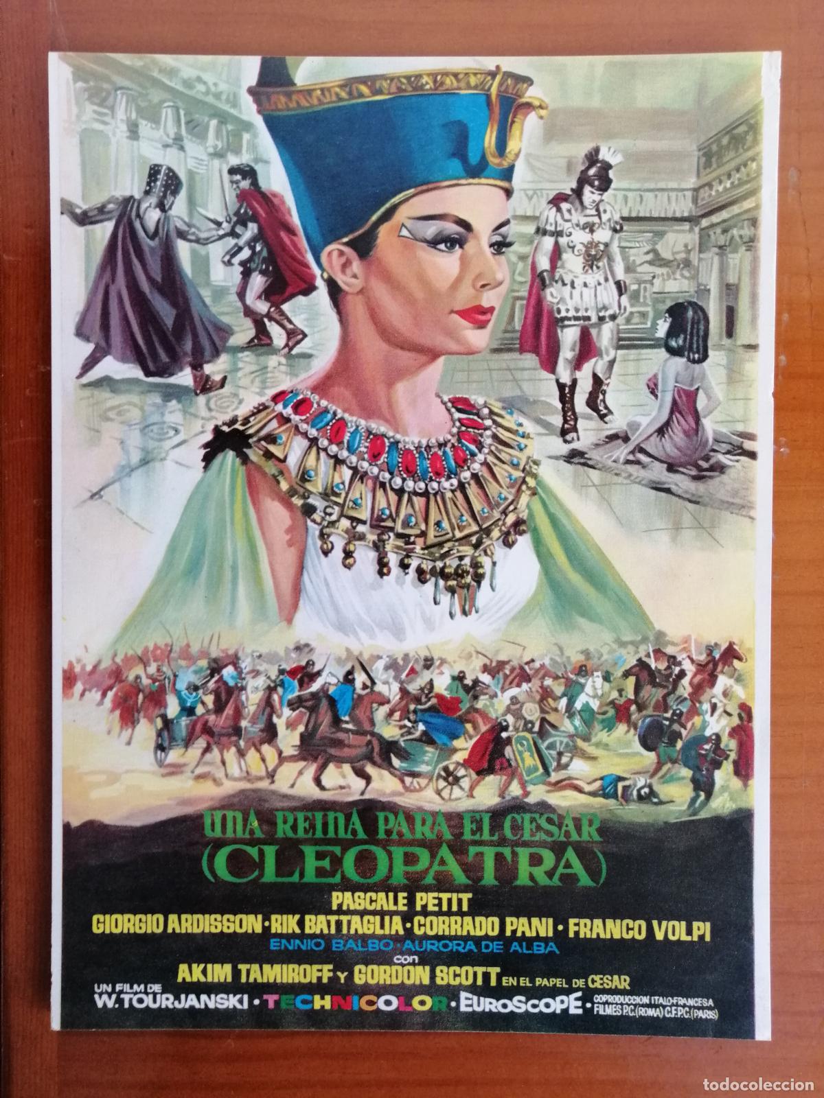 Cine: G11191 UNA REINA PARA EL CESAR (CLEOPATRA)-SENCILLO
