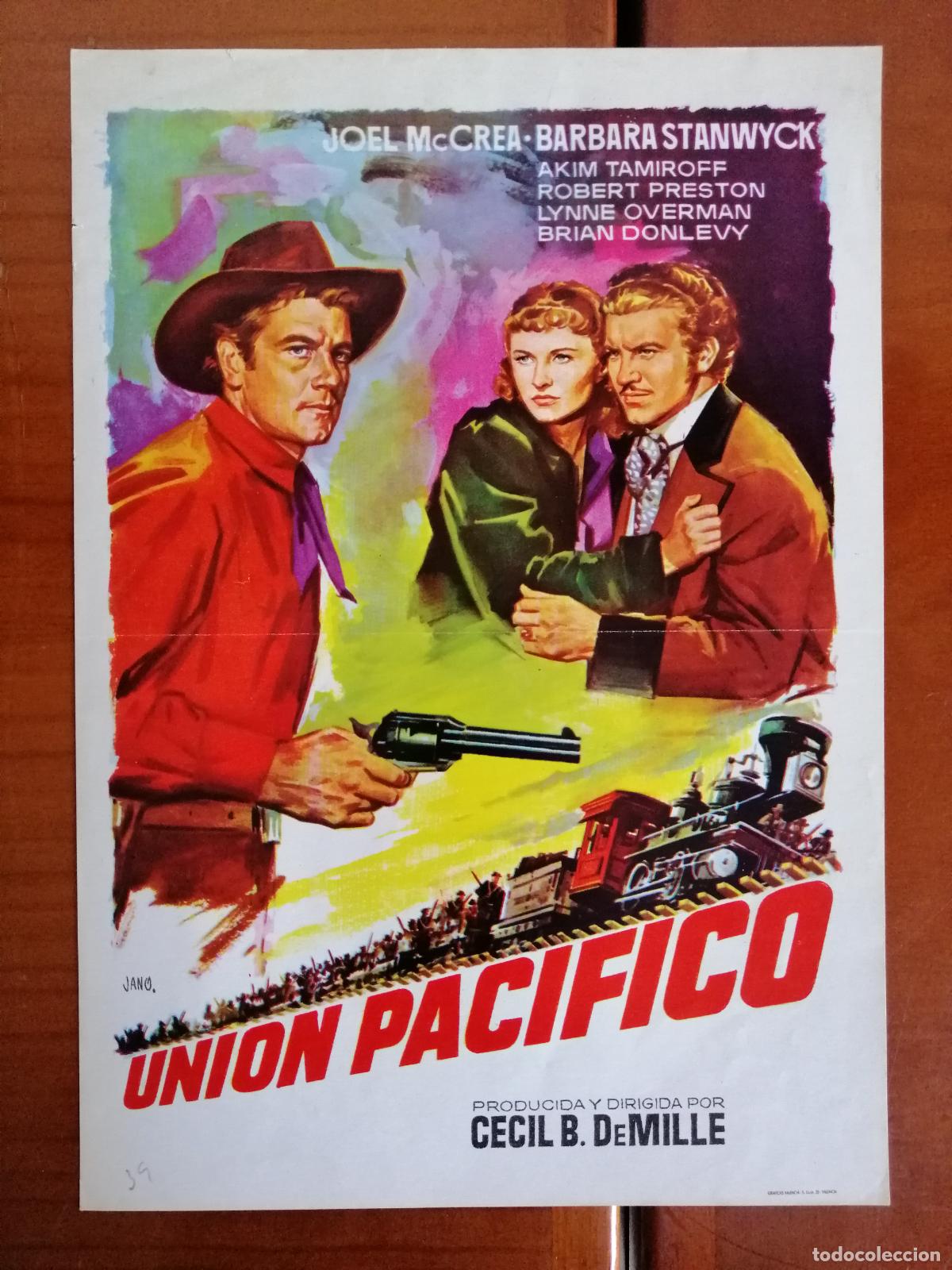 Cine: G11222 UNION PACIFICO-SENCILLO