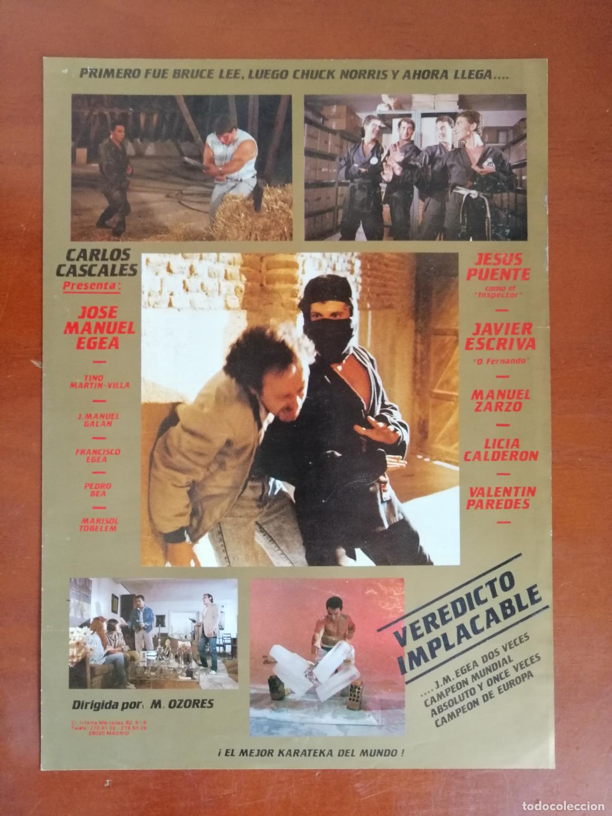 Cine: G11302 VEREDICTO IMPLACABLE-SENCILLO - Foto 1