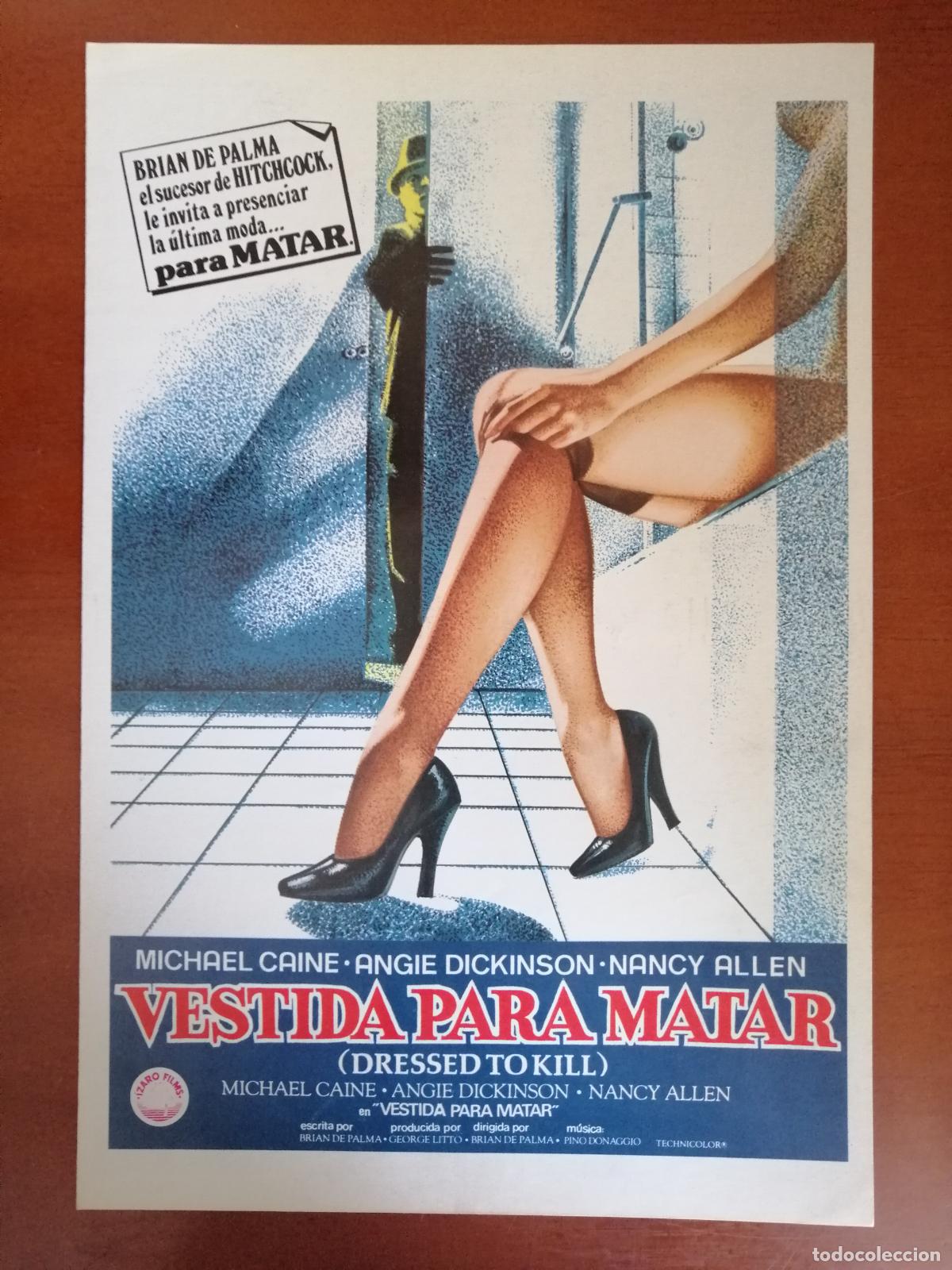 Cine: G11311 VESTIDA PARA MATAR (DRESSED TO KILL)-DOBLE