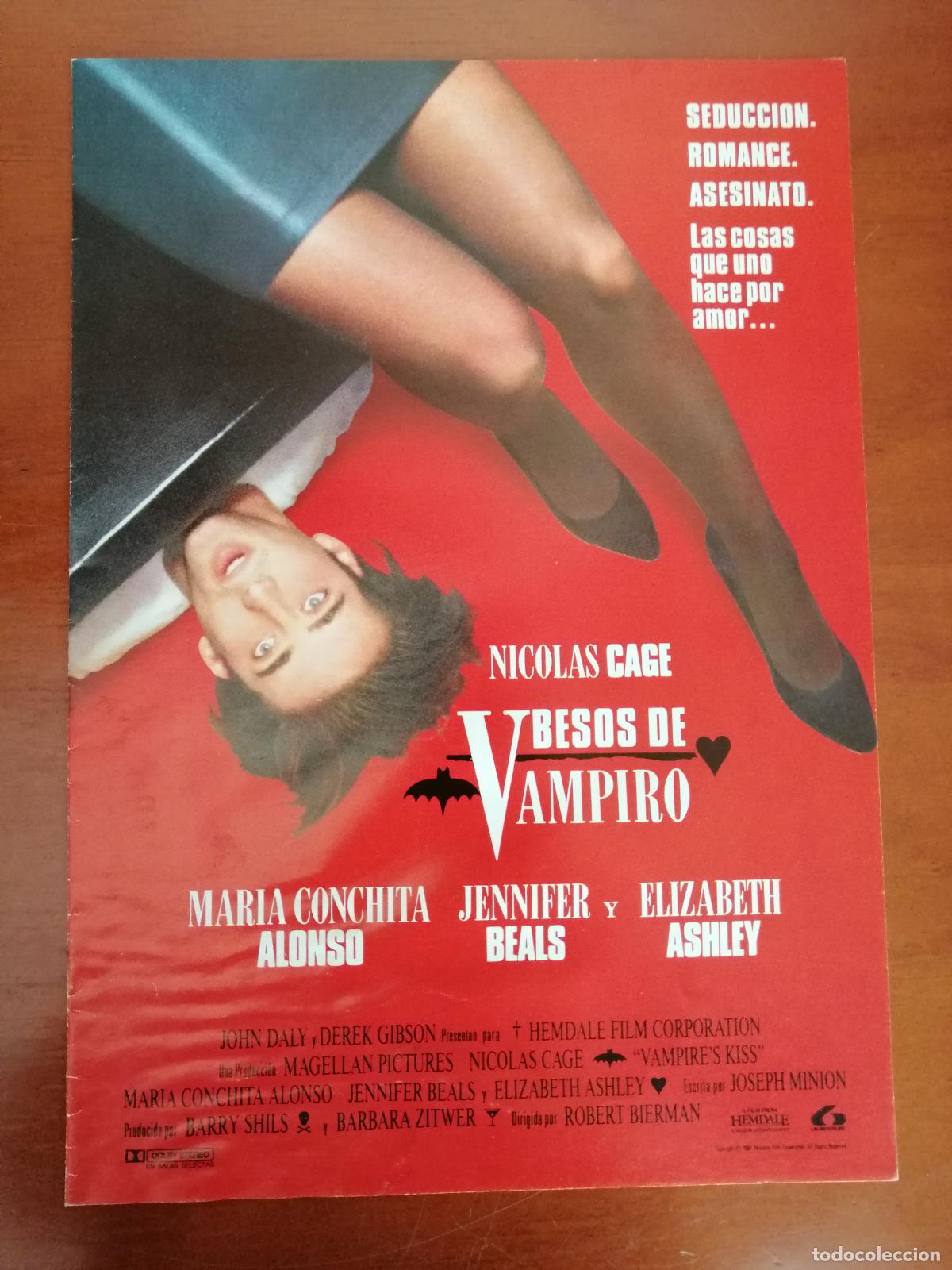 Cine: G1023 BESOS DE VAMPIRO-LIBRO 8 PAGINAS