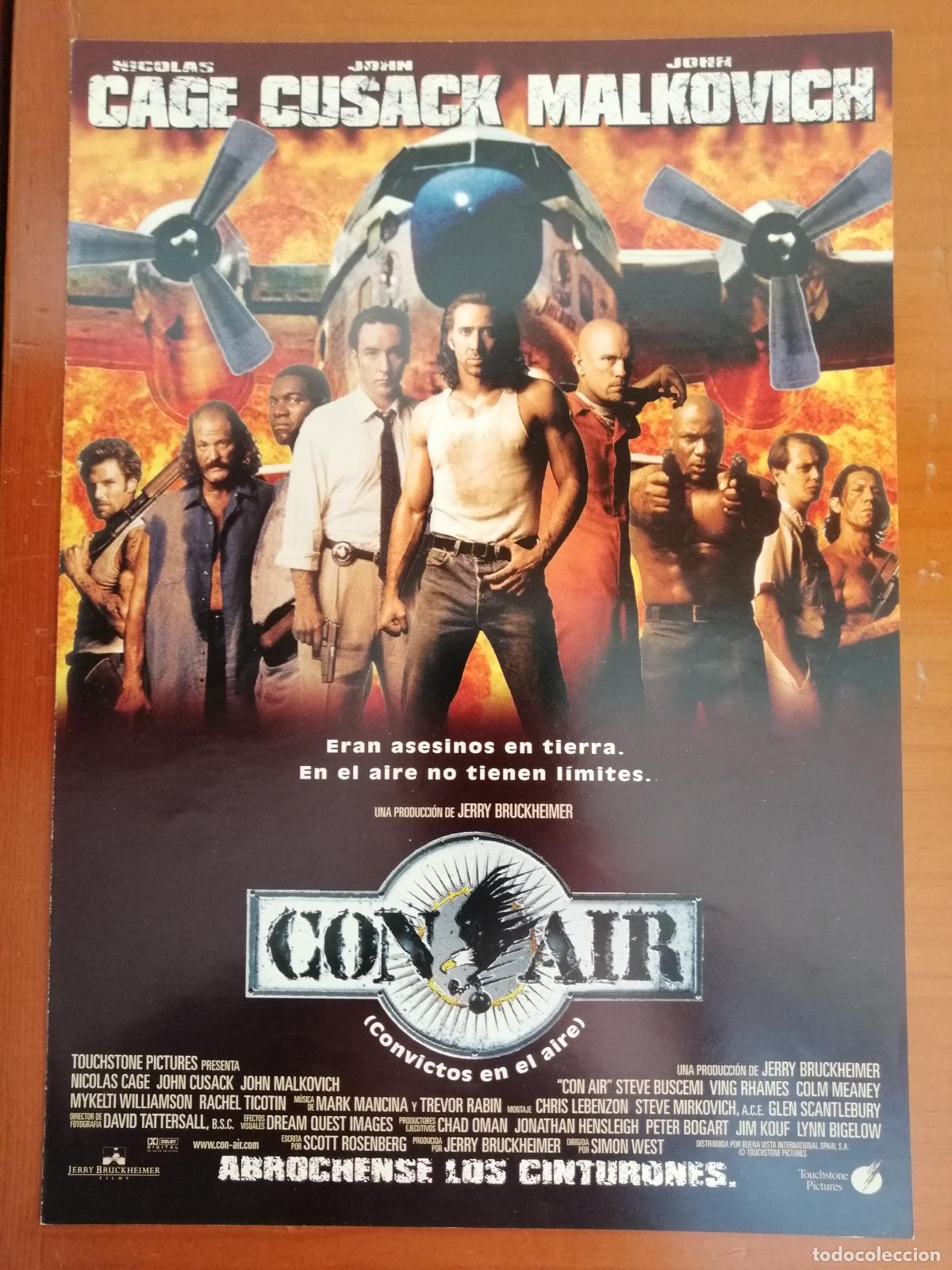 Cine: G1760 CON-AIR (CONVICTOS EN EL AIRE)-DOBLE