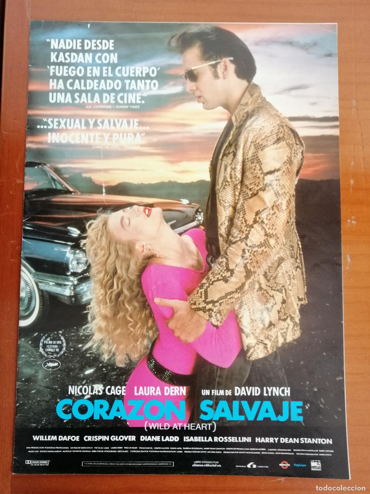 Cine: G1863 CORAZON SALVAJE (WILD AT HEART)-LIBRO 8 PAGINAS