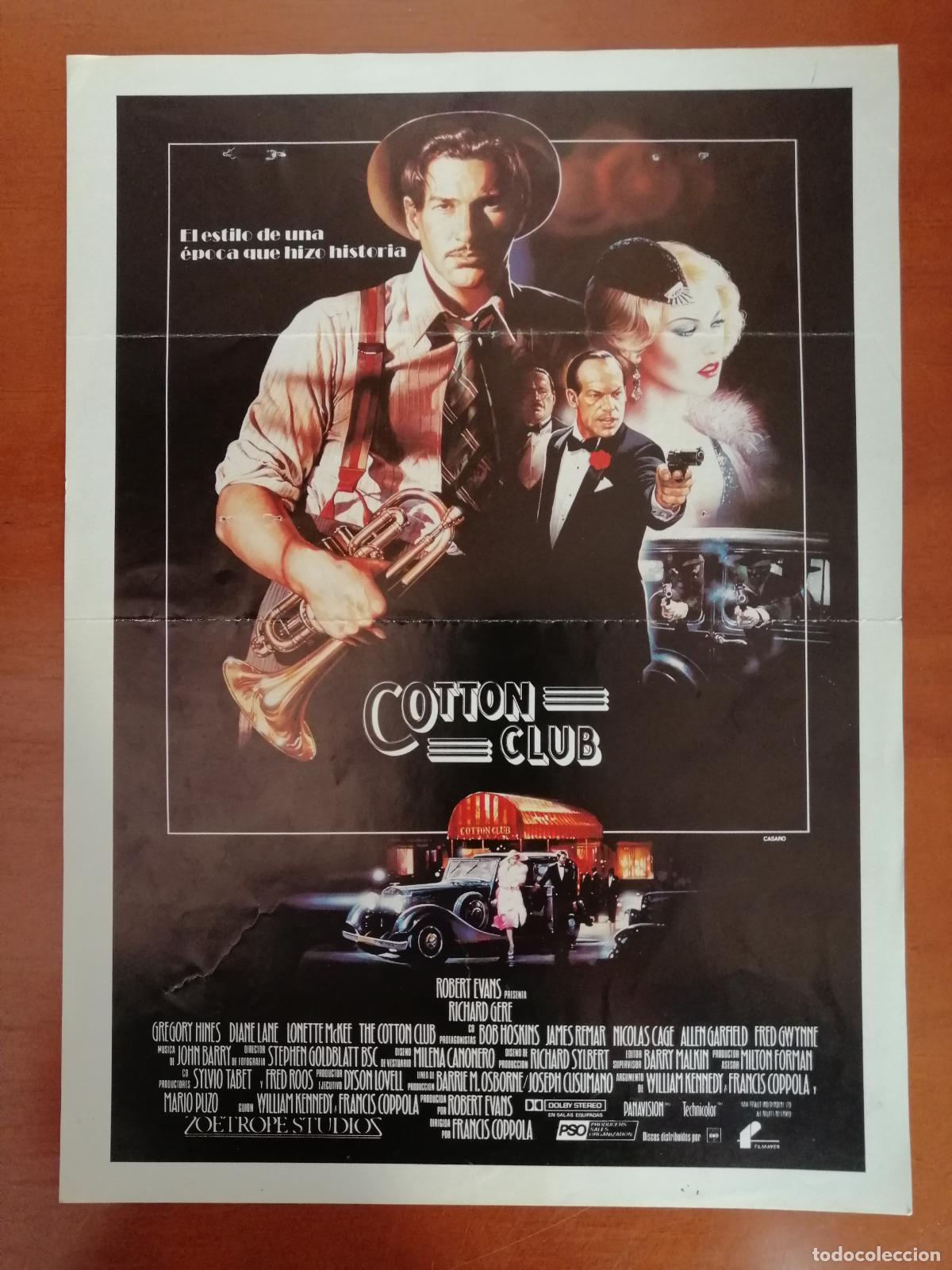 Cine: G1909 COTTON CLUB-SENCILLO