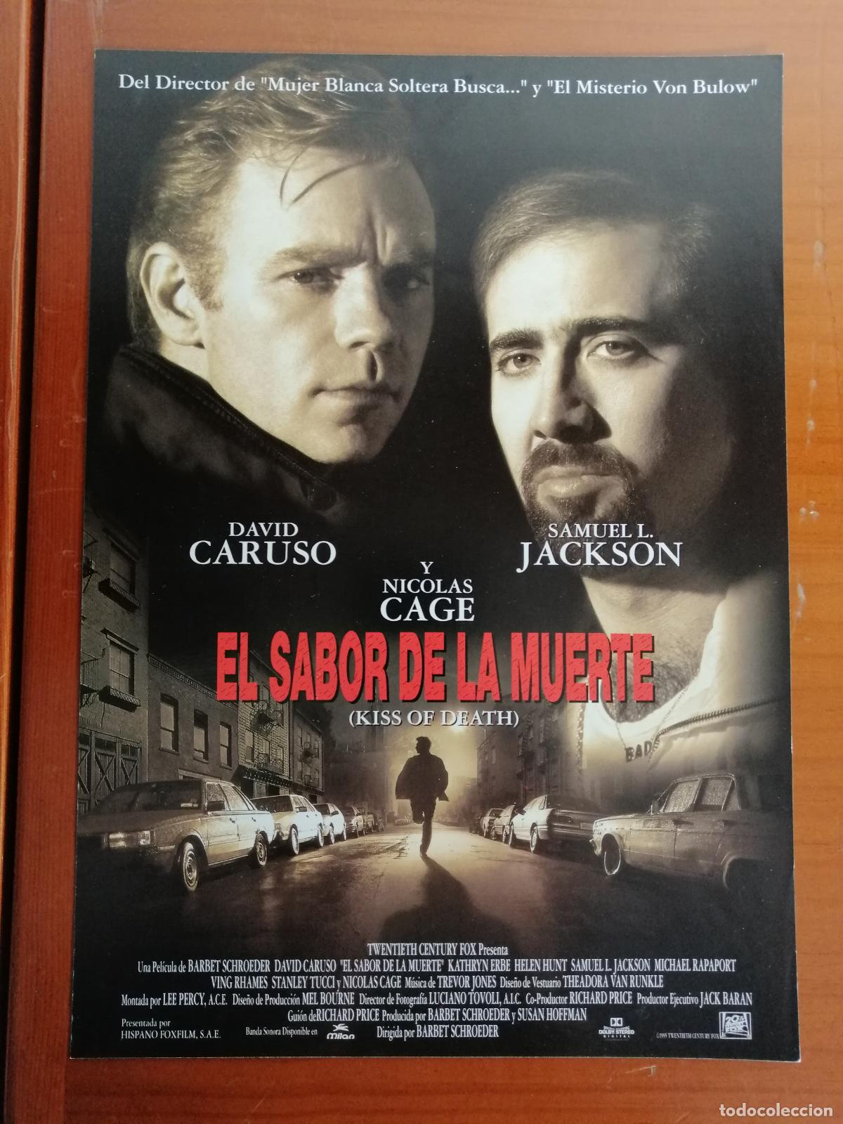 Cine: G3815 EL SABOR DE LA MUERTE (KISS OF DEATH)-SENCILLO