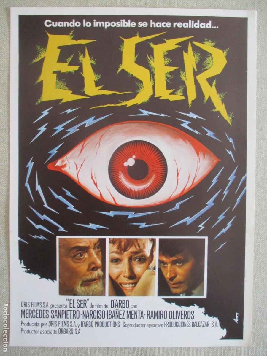 Cin&eacute;ma: EL SER. GUIA ORIGINAL ESTRENO. PEDIDO MINIMO EN GUIAS 10 EUROS.