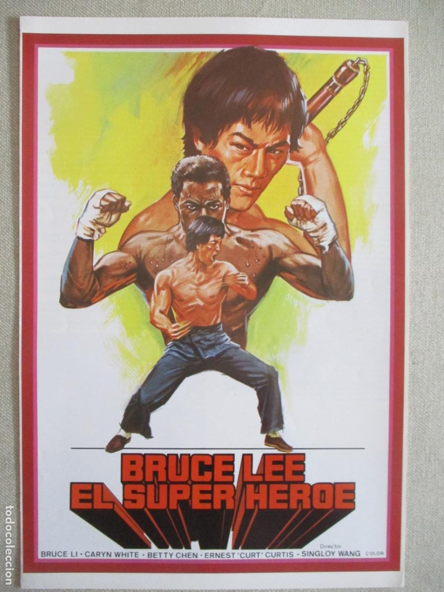 Cin&eacute;ma: EL SUPER HEROE. GUIA ORIGINAL ESTRENO. PEDIDO MINIMO EN GUIAS 10 EUROS.