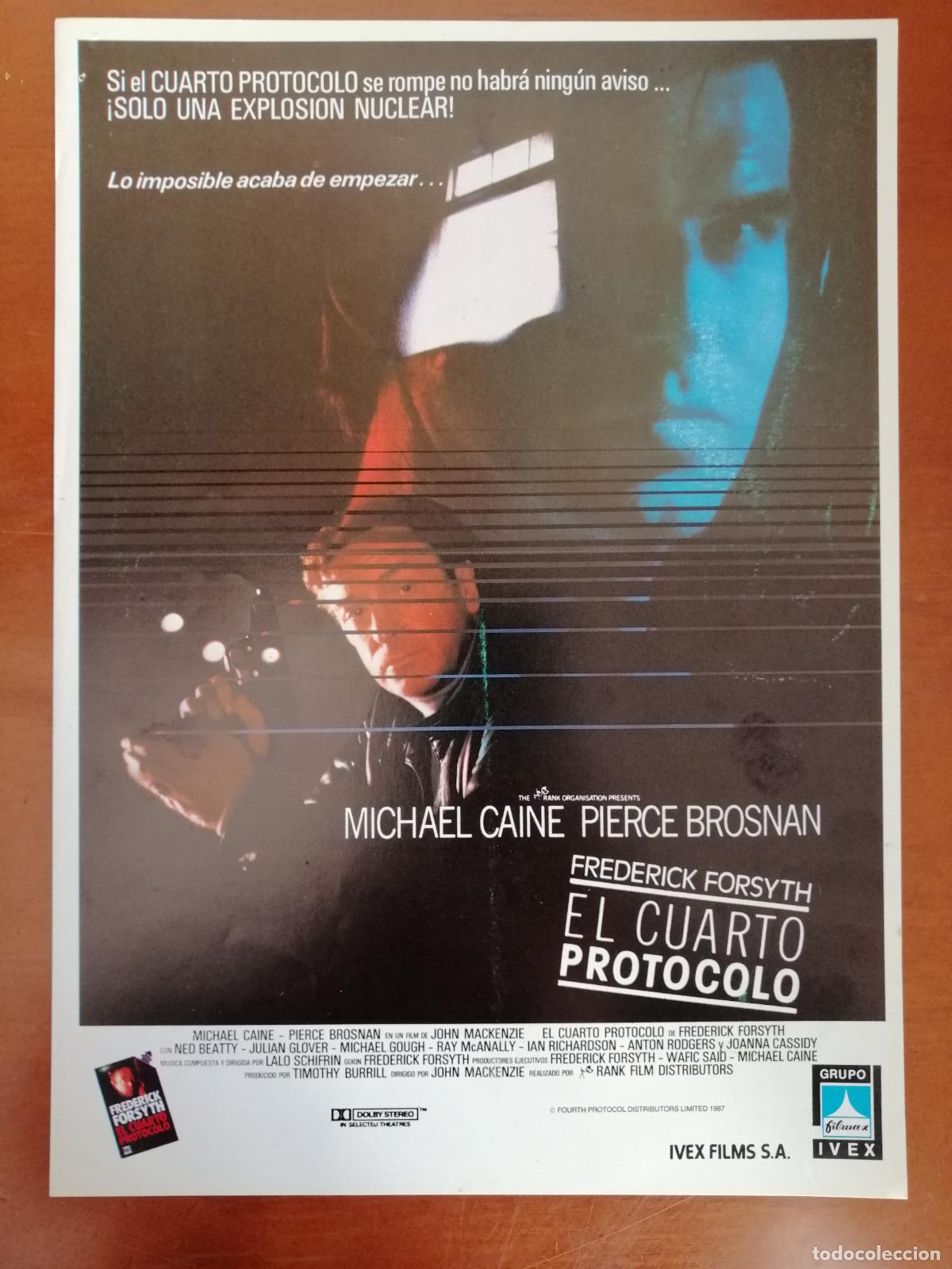 Cine: G2910 EL CUARTO PROTOCOLO-SENCILLO - Foto 1