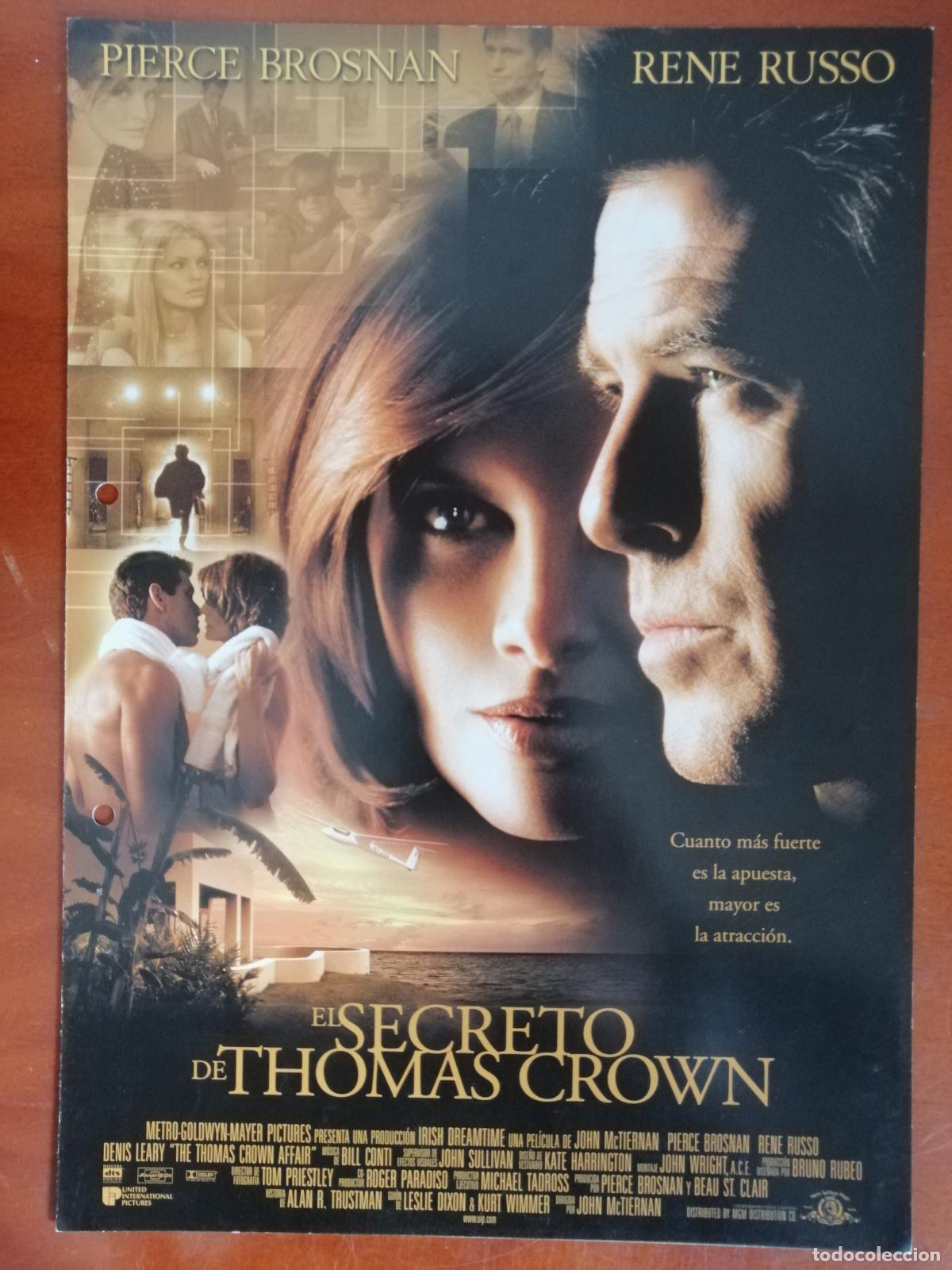 Cine: G3845 EL SECRETO DE THOMAS CROWN-DOBLE