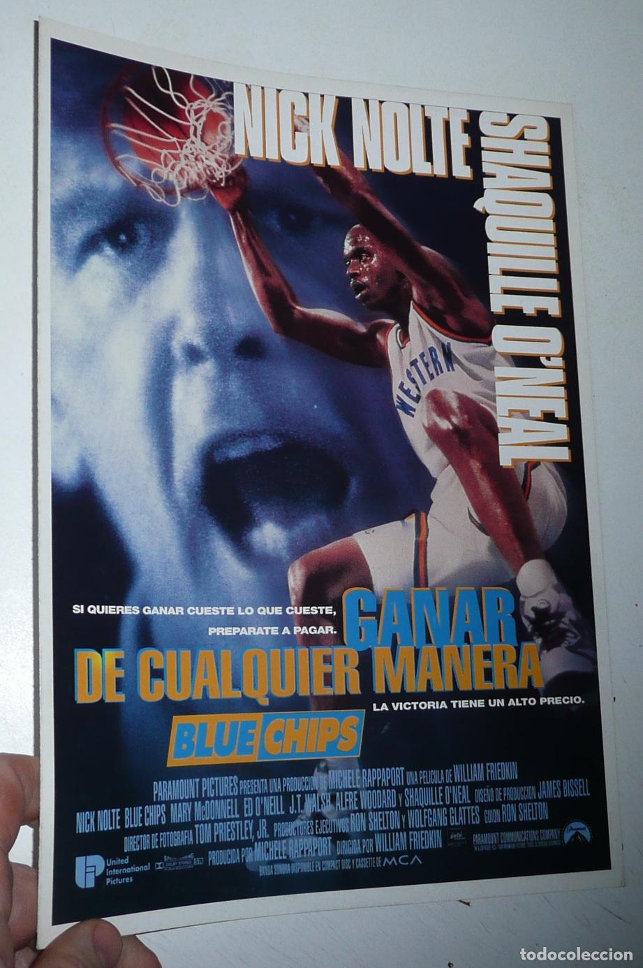 Cine: Ganar de cualquier manera (Blue Chips) (William Friedkin, 1994) Nick Nolte, Shaquille O'Neill