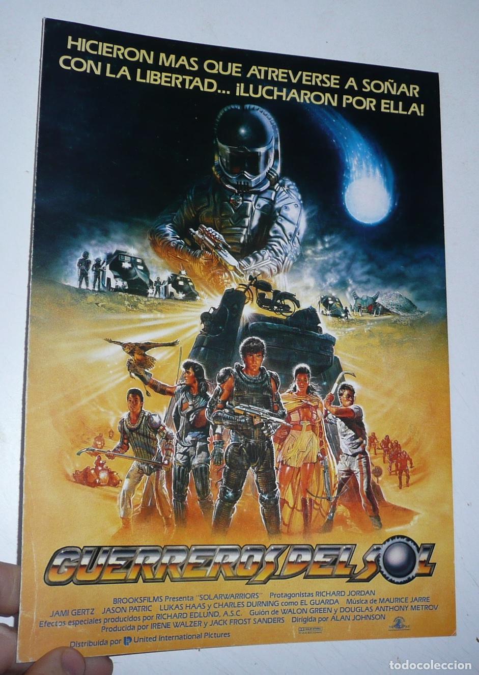 Cinema: Guerreros del sol (Alan Johnson, 1986) Gu&iacute;a de cine. Richard Jordan, Jami Gertz, Jason Patrick