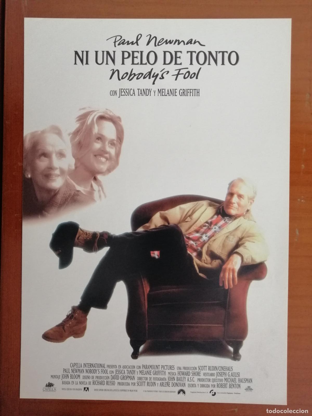 Cine: G8478 NI UN PELO DE TONTO (NOBODY&acute;S FOOL)-SENCILLO