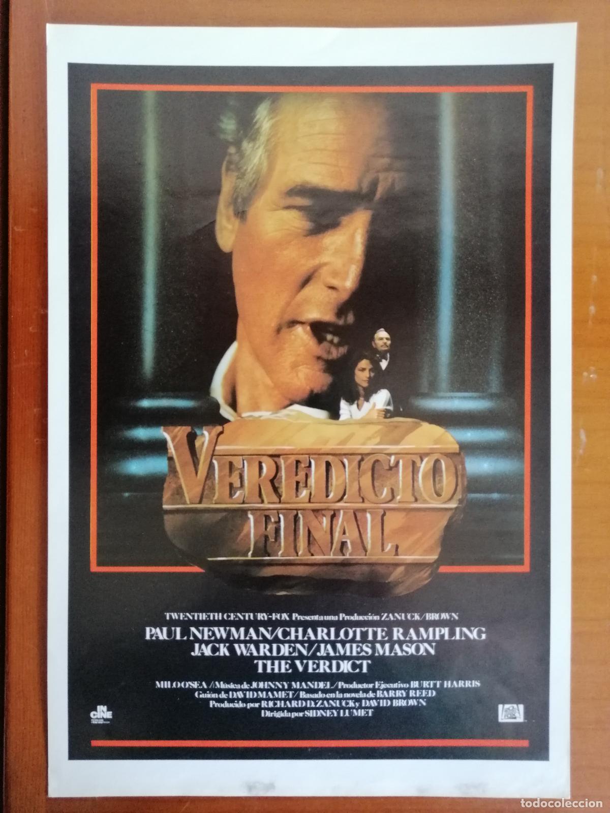 Cine: G11301 VEREDICTO FINAL-SENCILLO - Foto 1