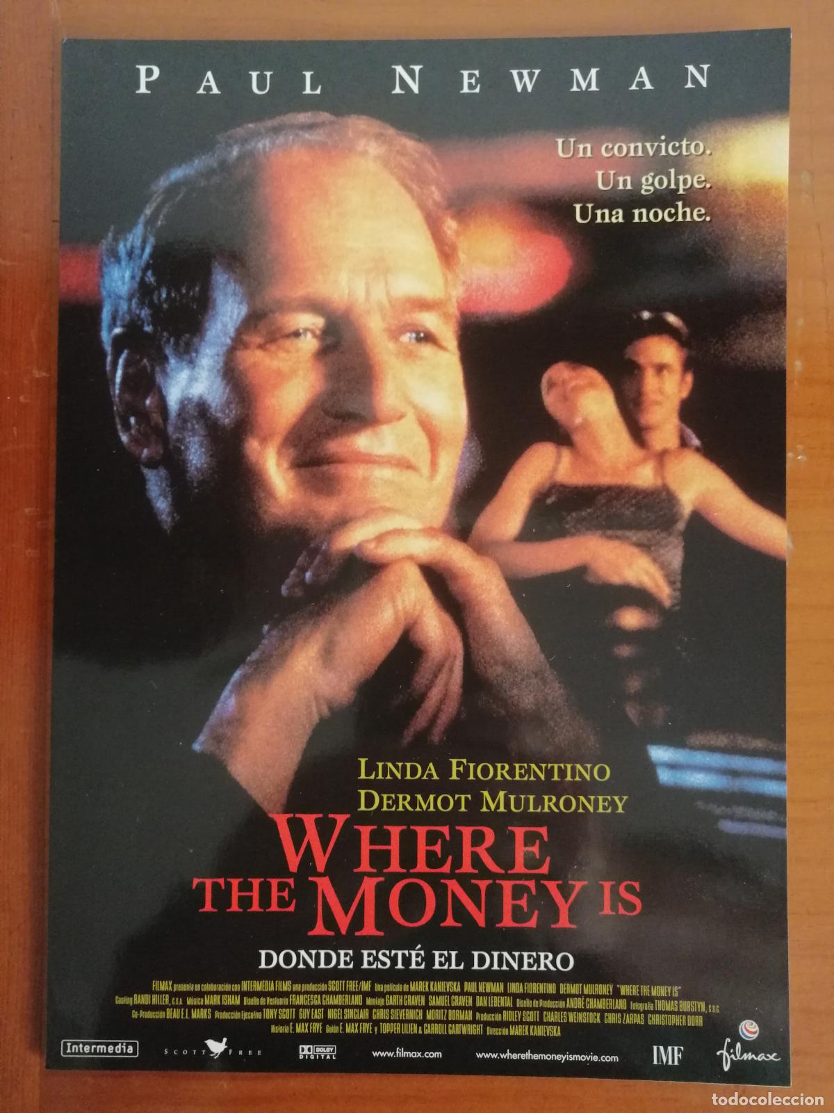 Cine: G11462 WHERE THE MONEY IS (DONDE ESTA EL DINERO)-DOBLE