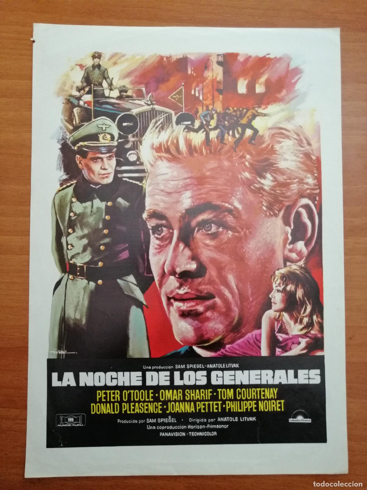 Cine: G6449 LA NOCHE DE LOS GENERALES-SENCILLO