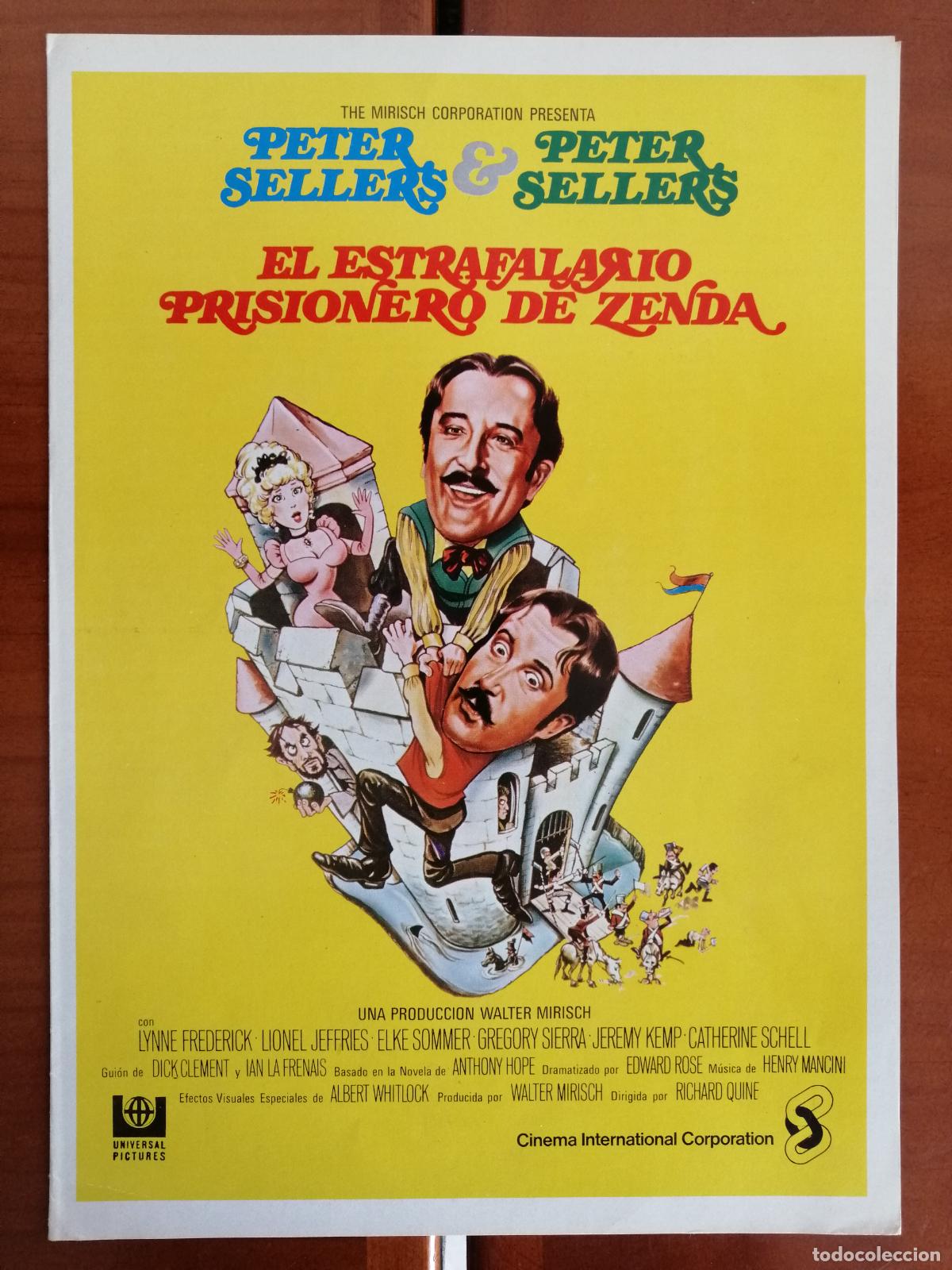Cine: G3049 EL ESTRAFALARIO PRISIONERO DE ZENDA-DOBLE