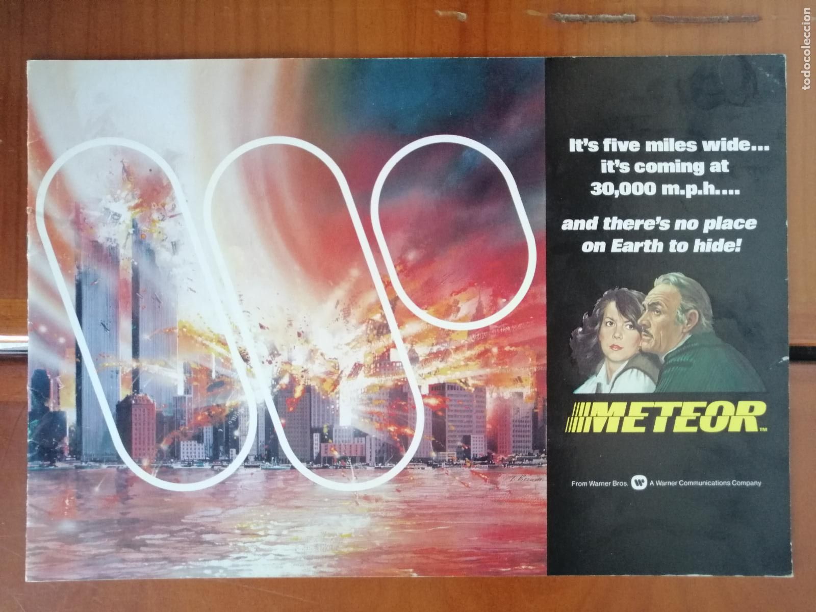 Cine: G8079 METEORO-LIBRO 8 PAGINAS-EN INGLES