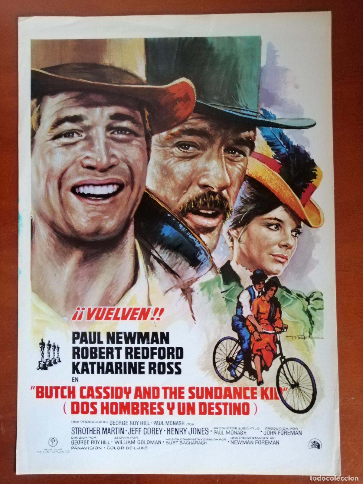 Cine: G1224 BUTCH CASSIDY AND THE SUNDANCE (DOS HOMBRES Y UN DESTINO)-SENCILLO
