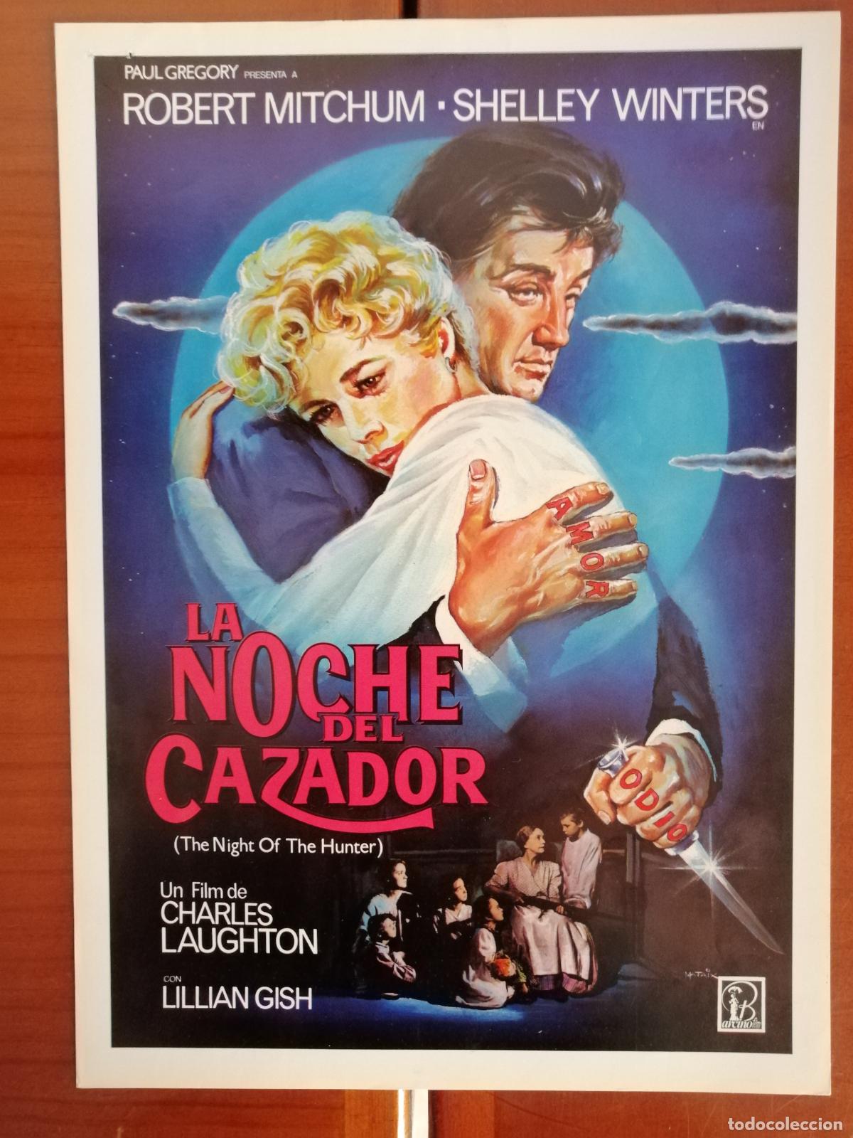 Cine: G6458 LA NOCHE DEL CAZADOR (THE NIGHT OF THE HUNTER)-SENCILLO