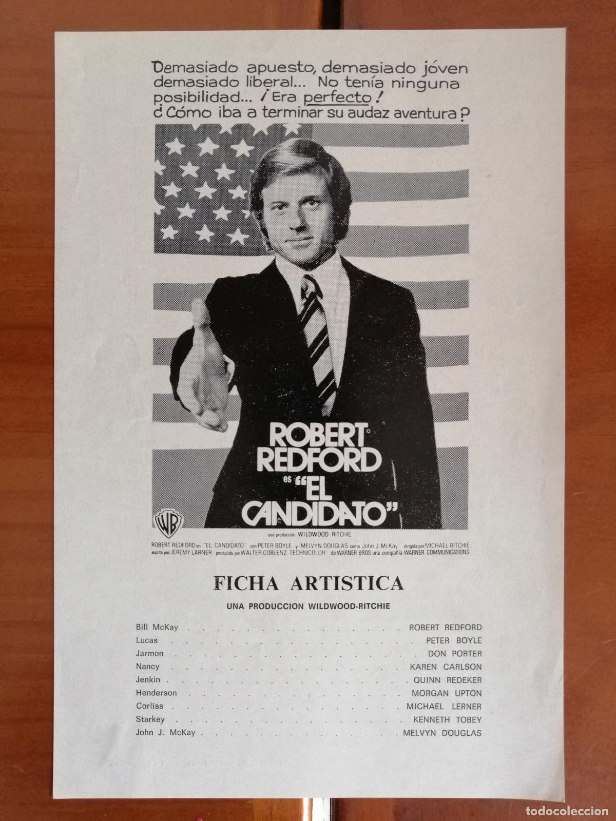 Cine: G2779 EL CANDIDATO-SENCILLO