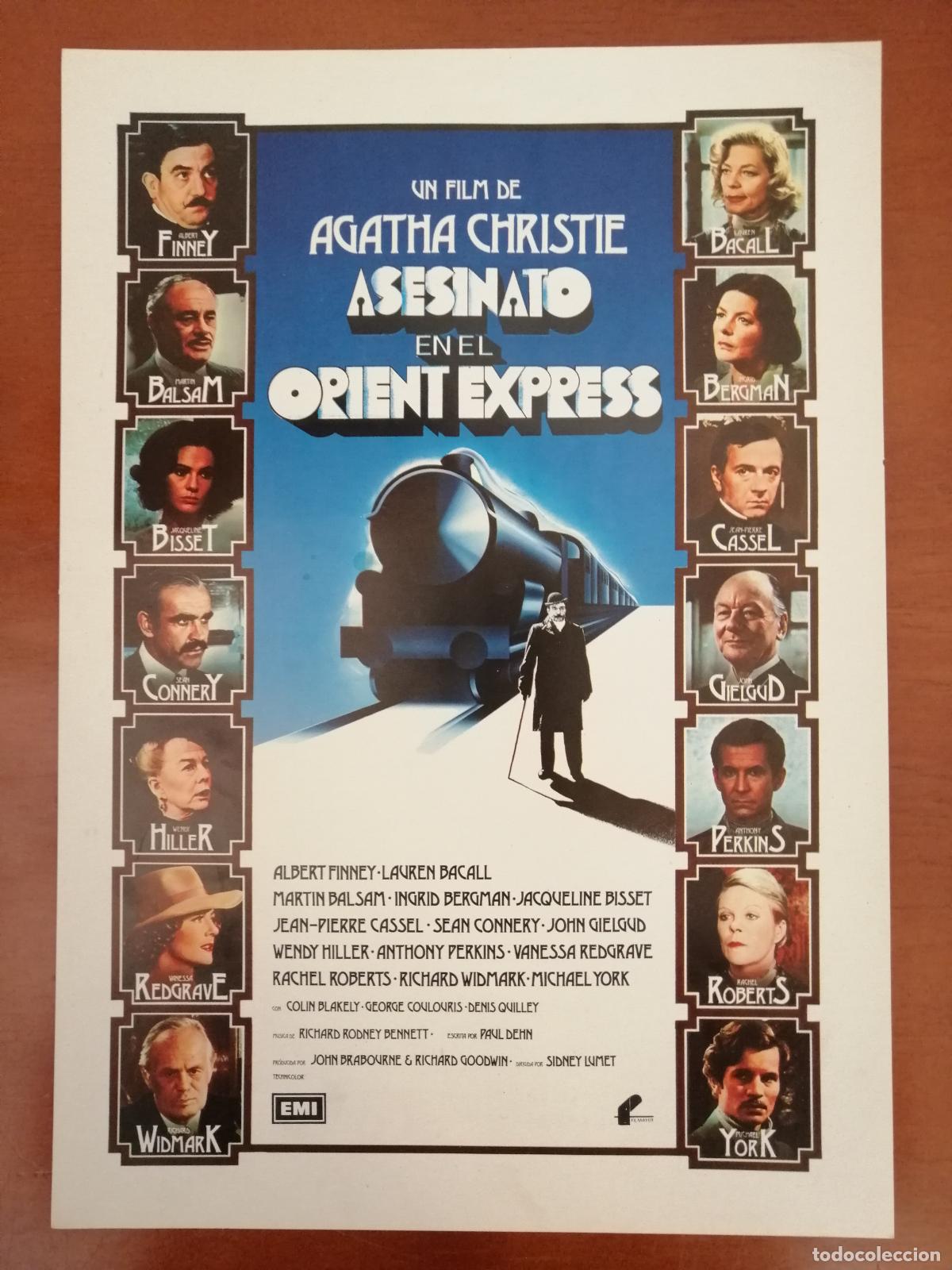 Cine: G725 ASESINATO EN EL ORIENT EXPRESS-SENCILLO