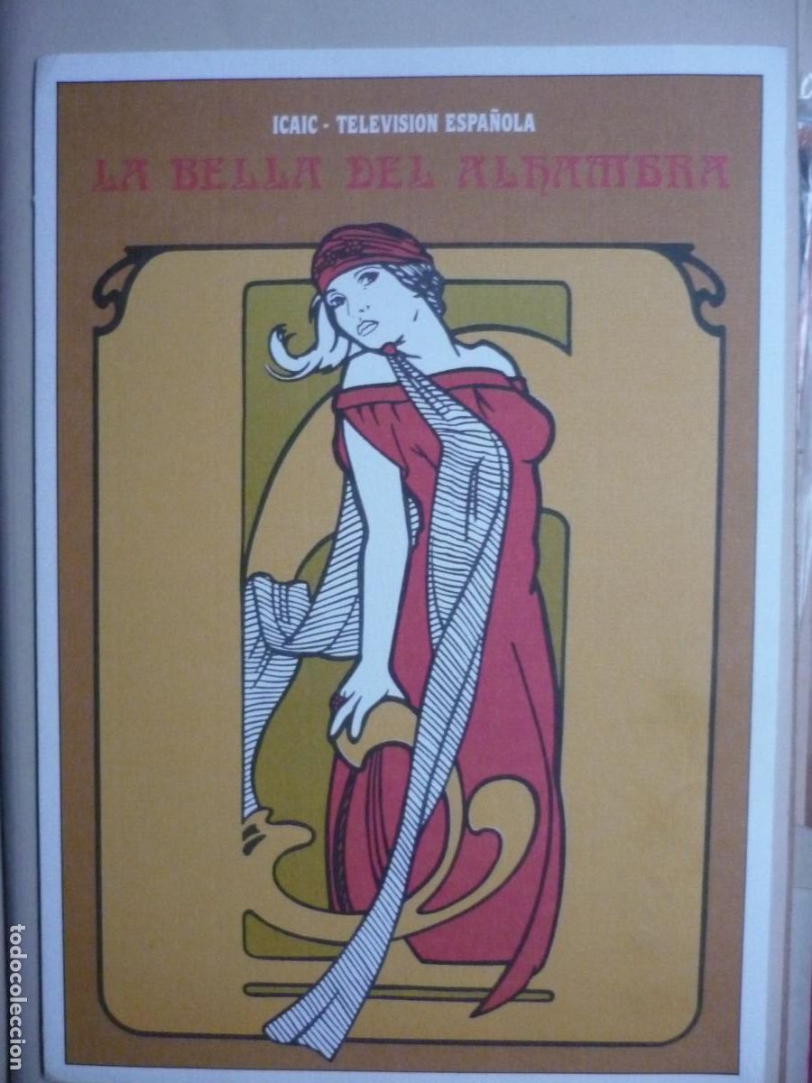 Cine: la bella del alhambra - guia publicitaria original - beatriz valdes cesar evora cine cuba