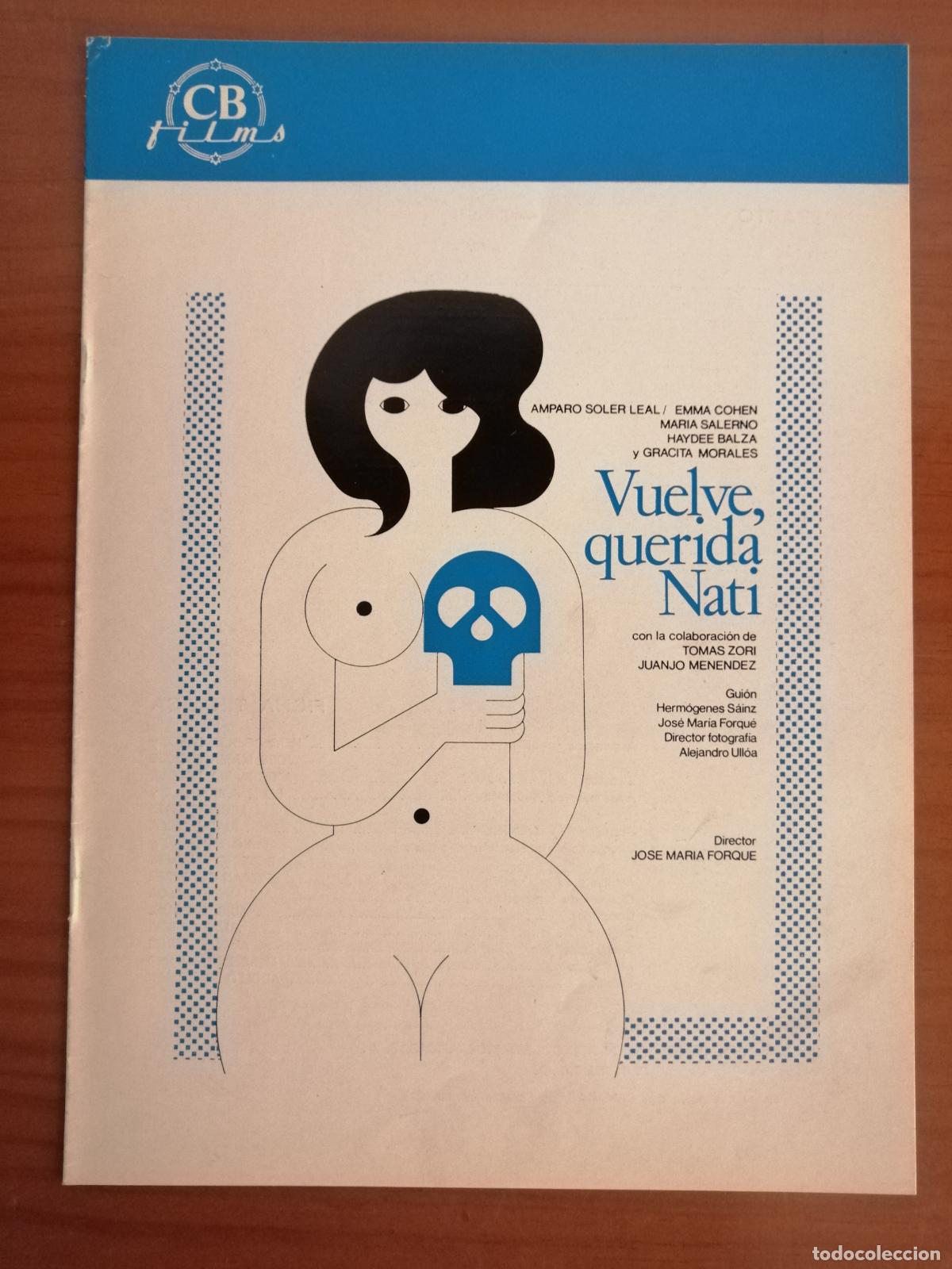 Cine: G11427 VUELVE, QUERIDA NATI-LIBRO 8 PAGINAS