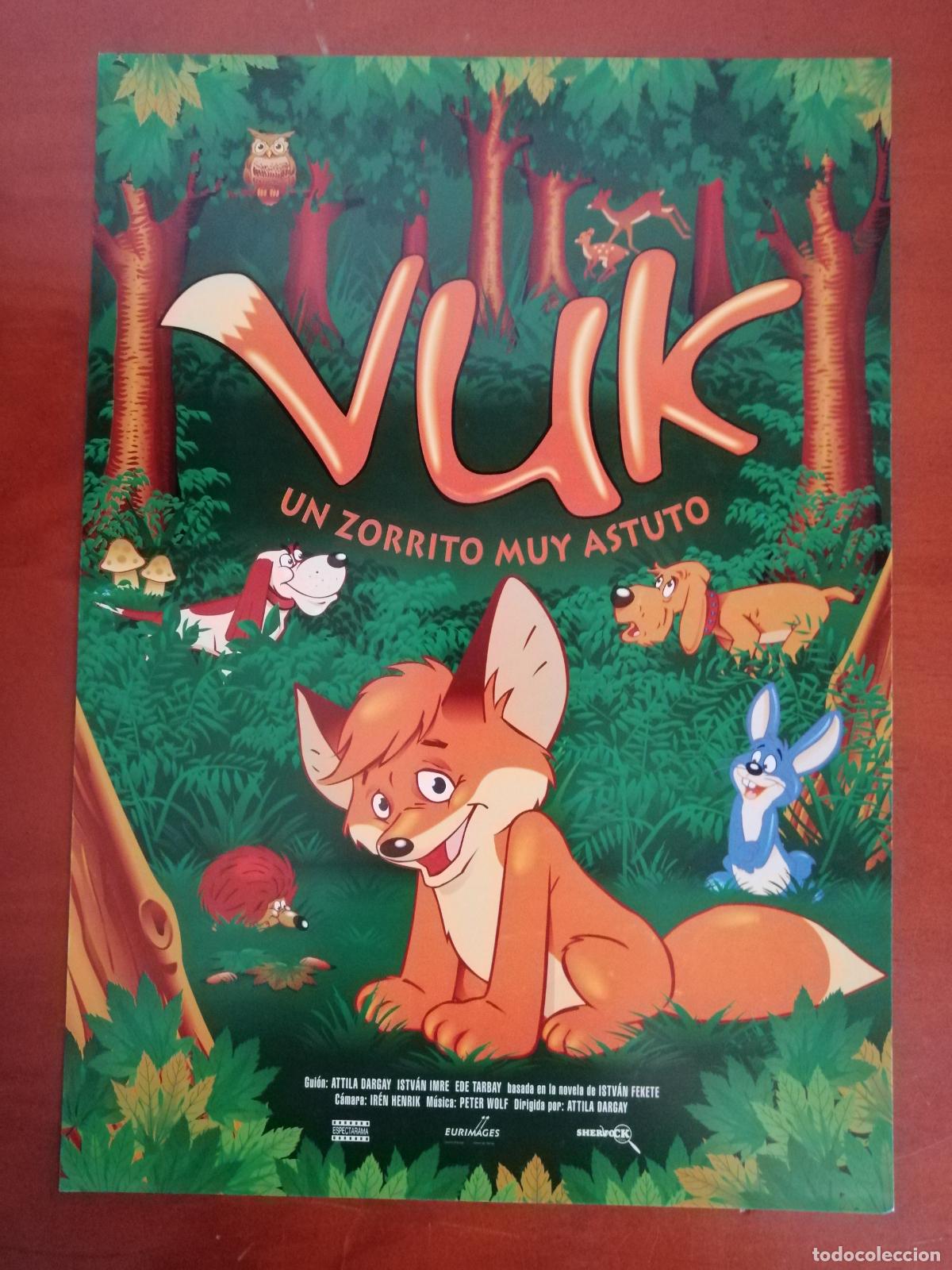 Cine: G11431 VUK (UN ZORRITO MUY ASTUTO)-SENCILLO-DIBUJOS ANIMADOS