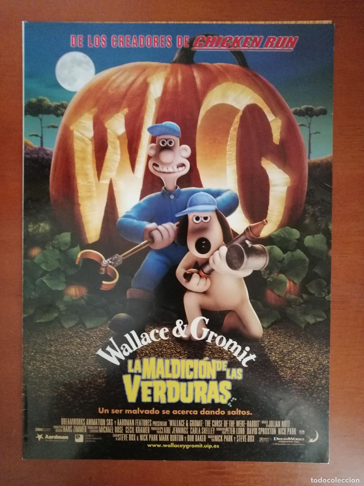 Cine: G11439 WALLACE & GROMIT (LA MALDICION DE LAS VERDURAS)-DOBLE-DIBUJOS ANIMADOS