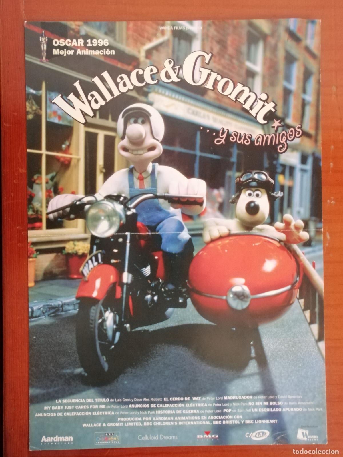Cine: G11440 WALLACE & GROMIT Y SUS AMIGOS-SENCILLO-DIBUJOS ANIMADOS