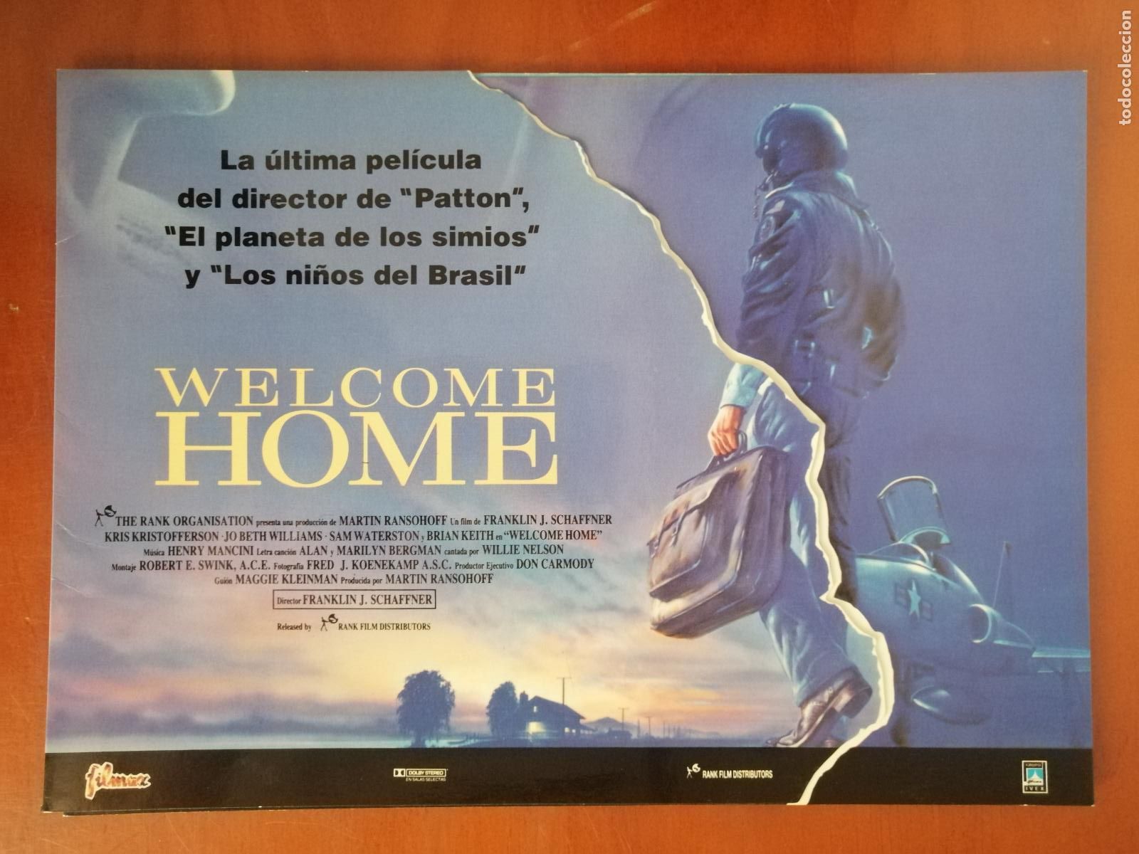 Cin&eacute;ma: G11453 WELCOME HOME-TRIPLE-TROQUELADO