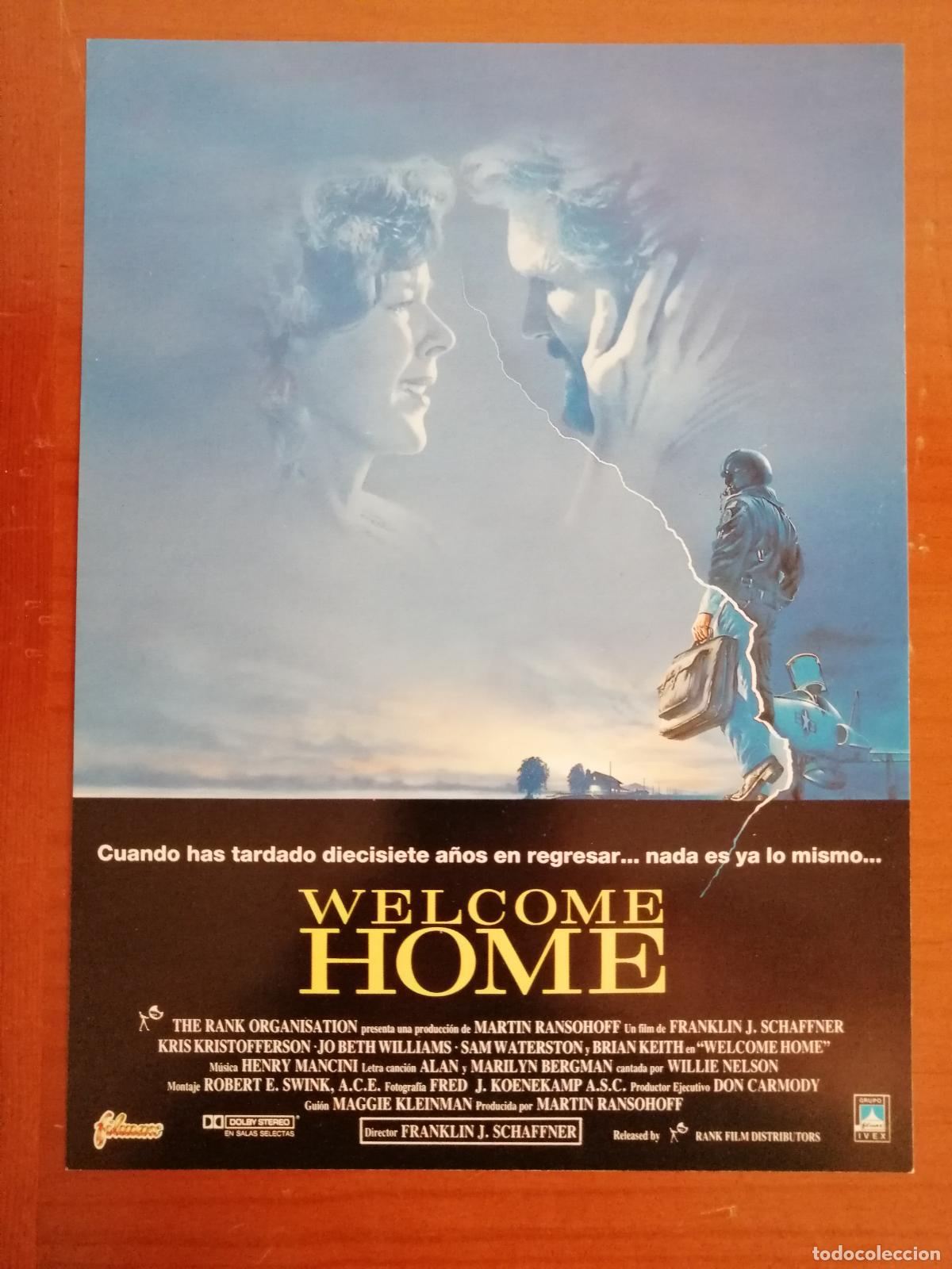 Cine: G11454 WELCOME HOME-SENCILLO