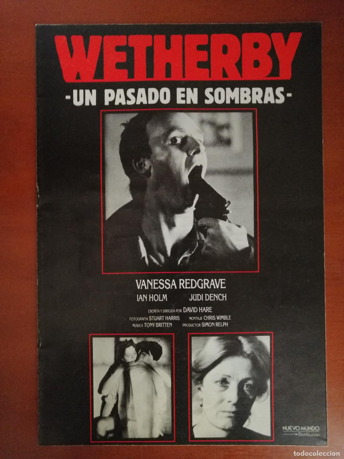 Cine: G11458 WETHERBY (UN PASADO DE SOMBRA)-LIBRO 12 PAGINAS