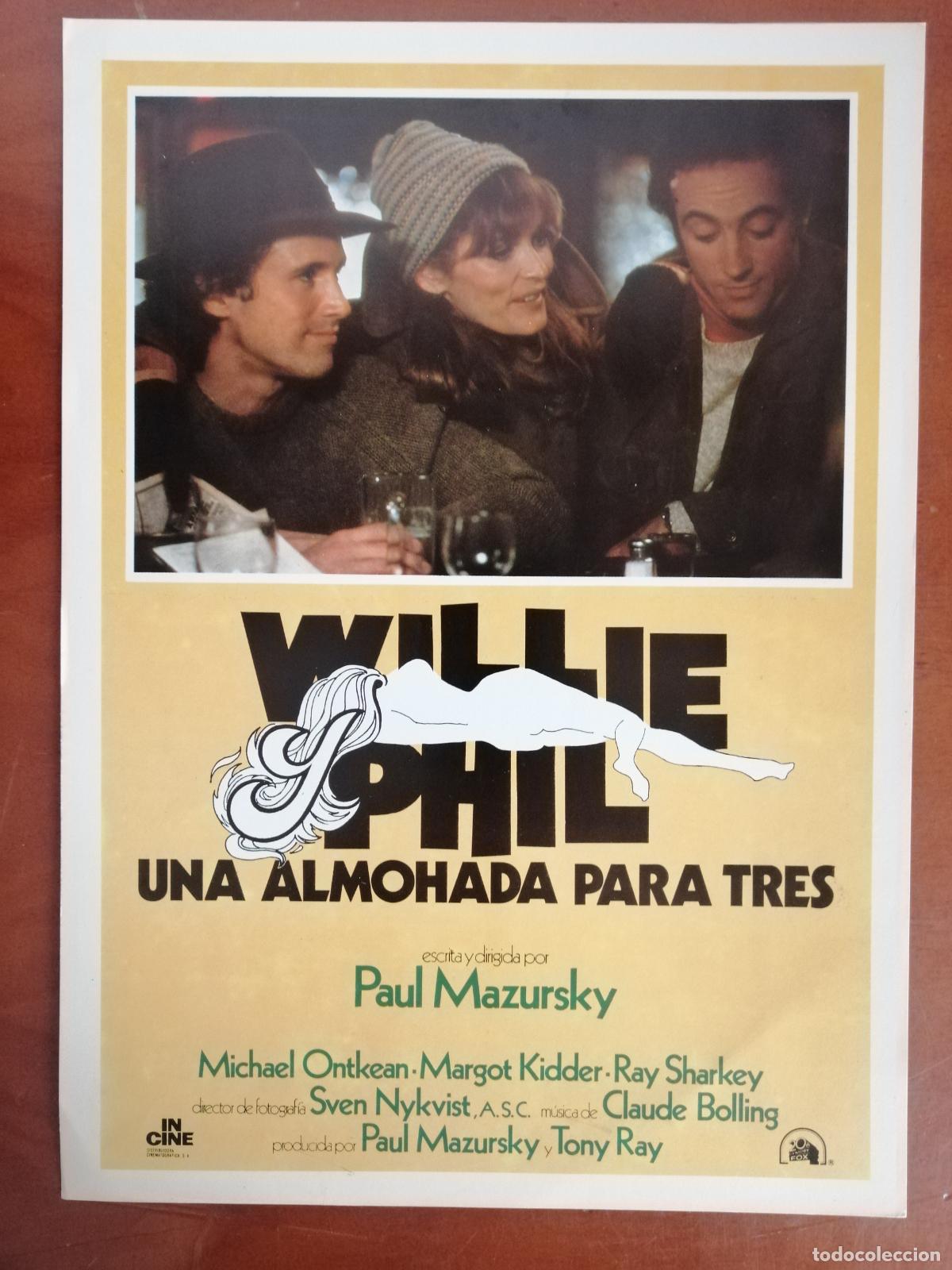 Cine: G11482 WILLIE PHIL (UNA ALMOHADA PARA TRES)-SENCILLO