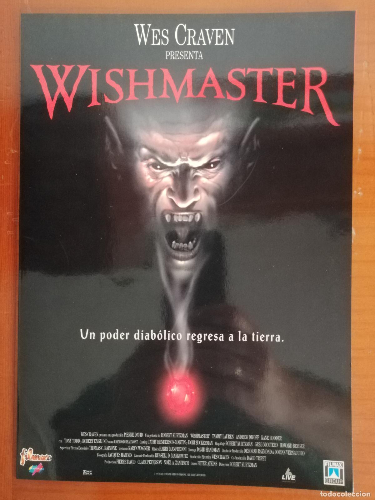 Cine: G11488 WISHMASTER-DOBLE - Foto 1