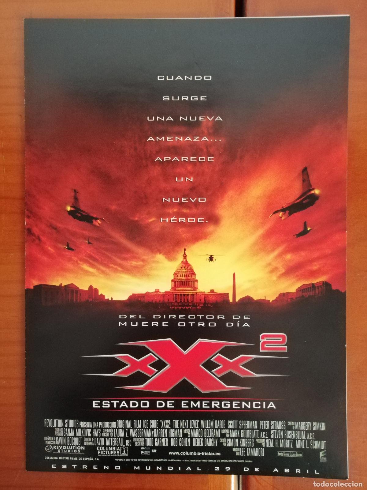 Cine: G11507 XXX 2 (ESTADO DE EMERGENCIA)-DOBLE