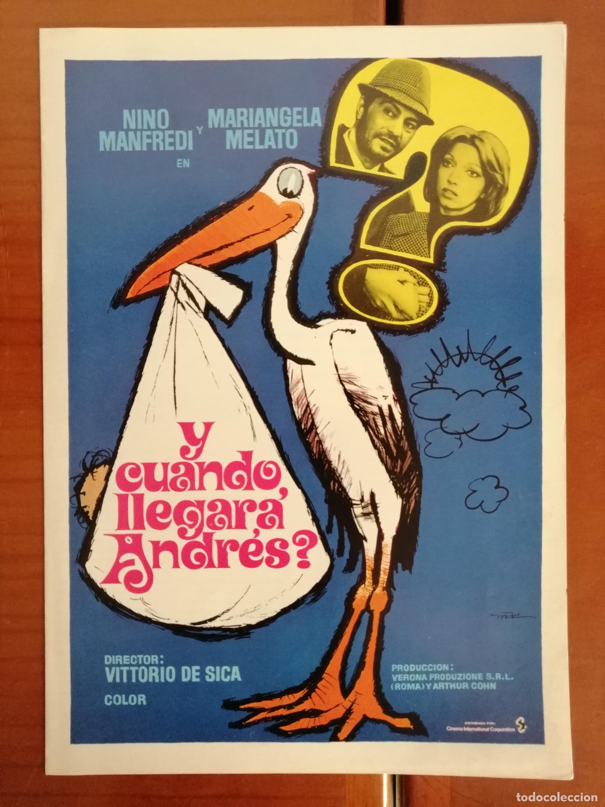 Cine: G11512 &iquest;Y CUANDO LLEGARA ANDRES?-DOBLE