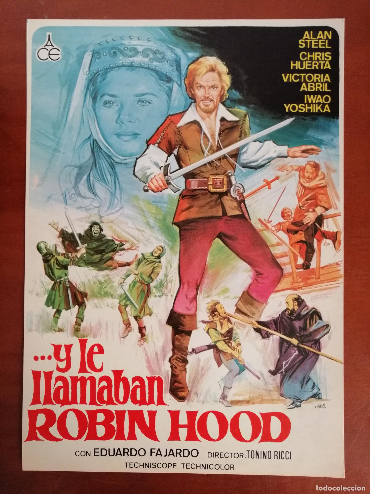 Cine: G11522 Y LE LLAMABAN ROBIN HOOD-SENCILLO