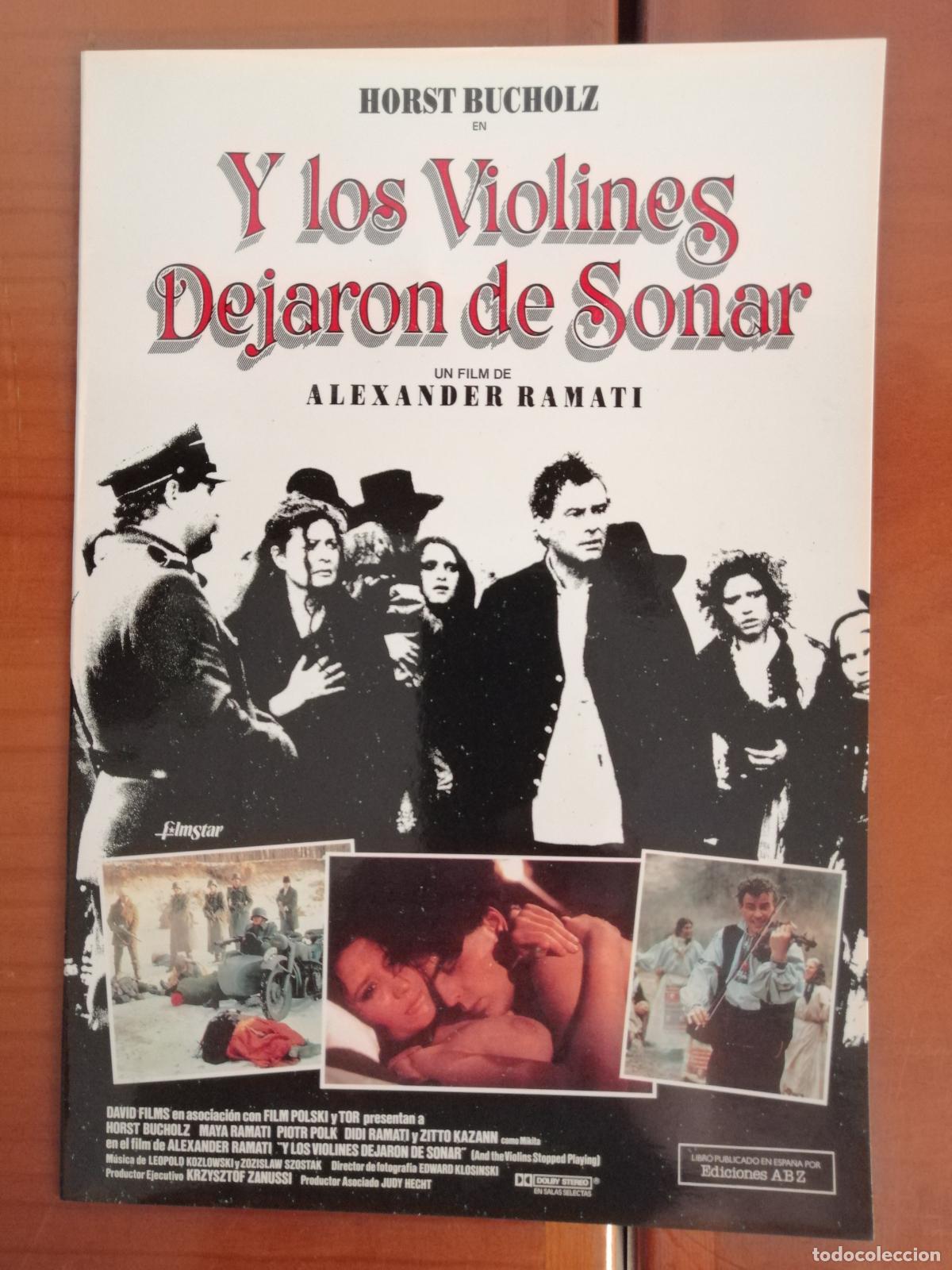 Cine: G11526 Y LOS VIOLINES DEJARON DE SONAR-DOBLE