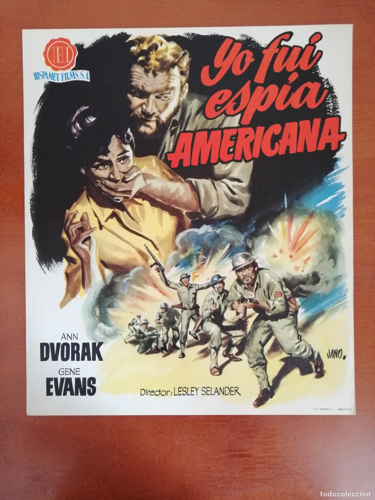 Cinema: G11547 YO FUI ESPIA AMERICANA-SENCILLO