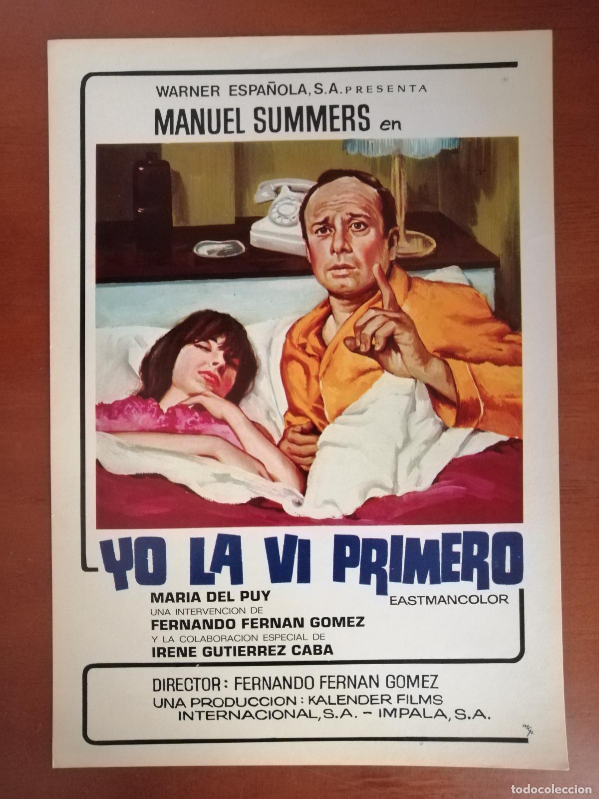 Cine: G11549 YO LA VI PRIMERO-SENCILLO
