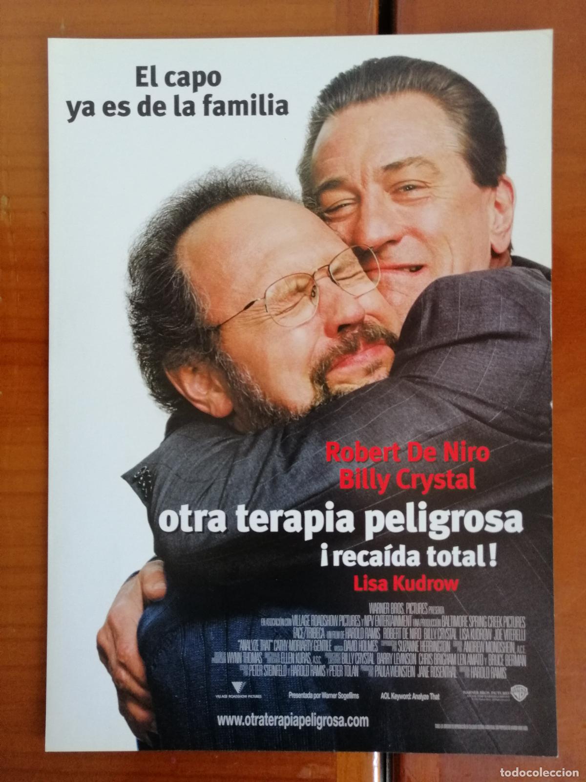 Cine: G8763 OTRA TERAPIA PELIGROSA RECAIDA TOTAL-SENCILLO