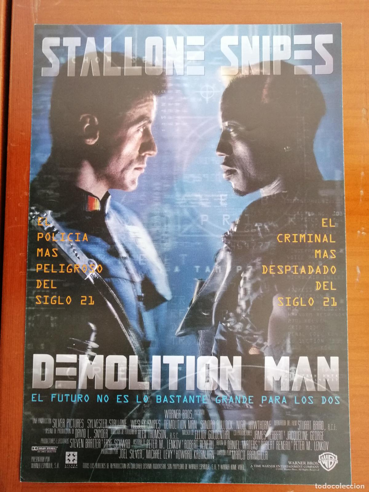 Cine: G2211 DEMOLITION MAN-SENCILLO